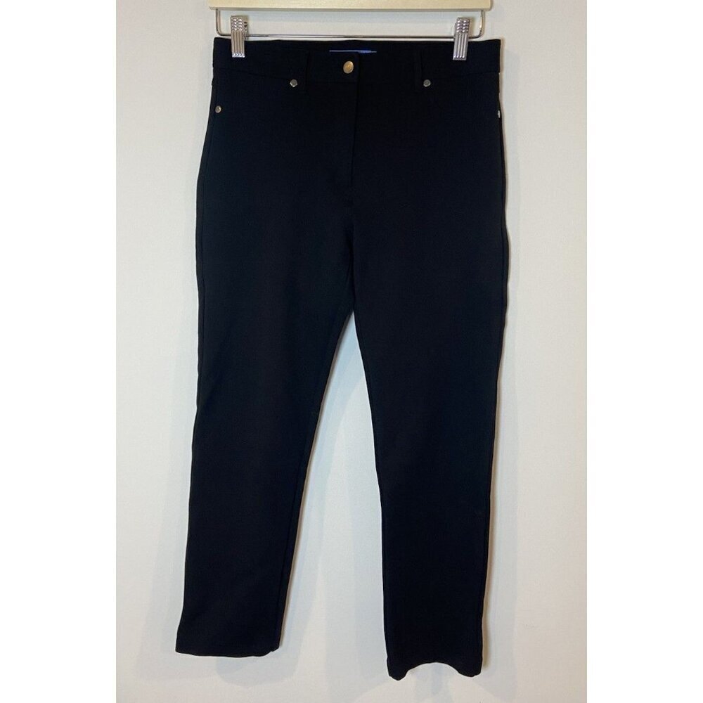J.McLaughlin Pants Ankle Stretch Black Size 4